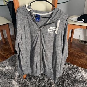 Nike zip up hoodie